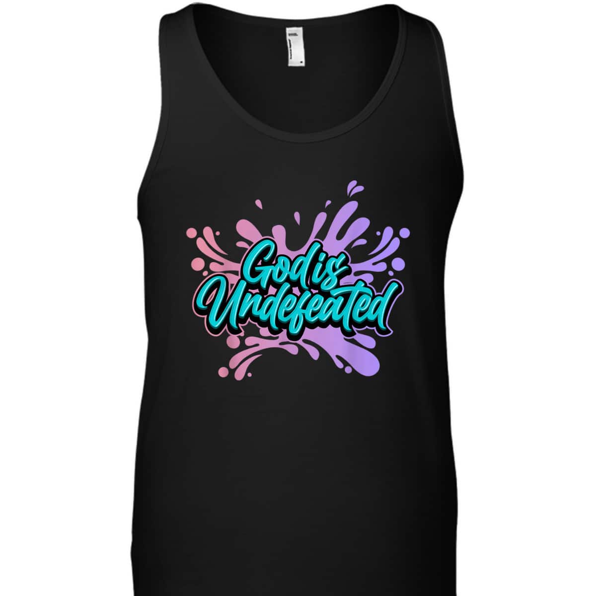 God Is Undefeated Christian Religious T-Shirt God Is Undefeated Christian Religious T-Shirt