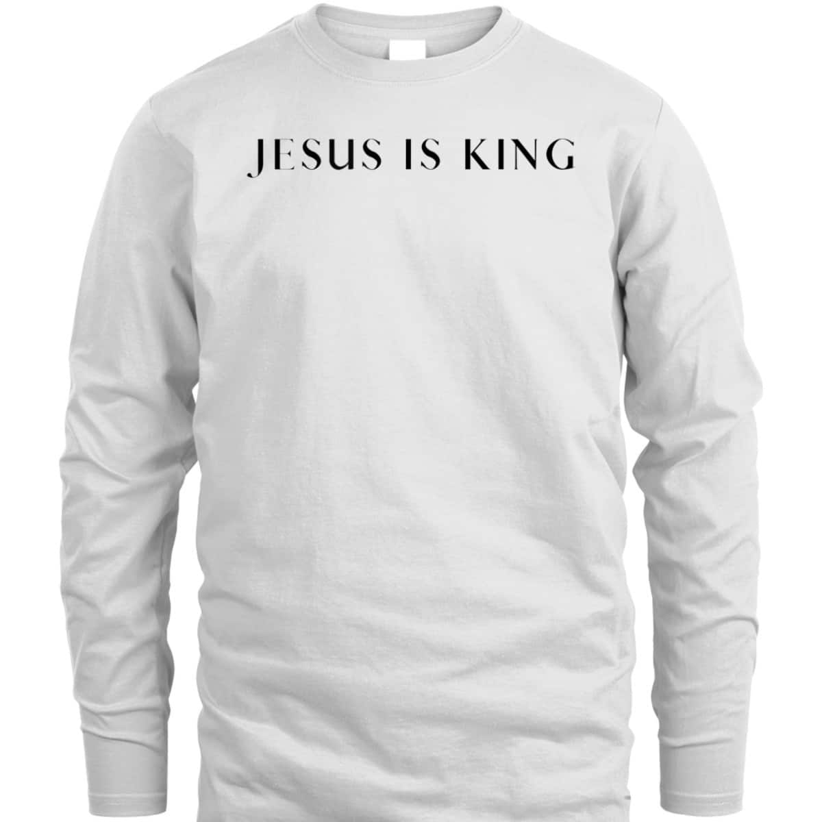 Jesus Is King T-Shirt Christian Religious Gift Jesus Is King T-Shirt Christian Religious Gift