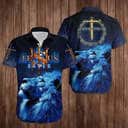 Christian Religious Hawaiian Shirt Lion Cross Jesus Saves Forgiven Christian Religious Hawaiian Shirt Lion Cross Jesus Saves Forgiven