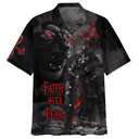 Faith Over Fear Warrior Of Christ Lion Cross Armor Of God Christian Hawaiian Shirt Faith Over Fear Warrior Of Christ Lion Cross Armor Of God Christian Hawaiian Shirt