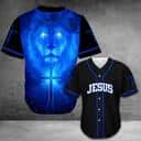 Lion King And Jesus Christian Cross Religious Baseball Jersey Gift For Christians Lion King And Jesus Christian Cross Religious Baseball Jersey Gift For Christians