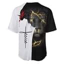 Lion Christian Cross Baseball Jersey Way Maker Miracle Worker My God That Is Who You Are