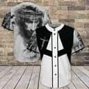 Jesus Christian Baseball Jersey Unique Black And White Religious Gift For Friends Jesus Christian Baseball Jersey Unique Black And White Religious Gift For Friends