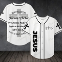 Jesus Christian Baseball Jersey Way Maker Promise Keeper Light In The Darkness Miracle Worker Jesus Christian Baseball Jersey Way Maker Promise Keeper Light In The Darkness Miracle Worker