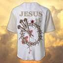 Christian Baseball Jersey Faith Over Fear 3 Nails Forgiven Religious Gift Christian Baseball Jersey Faith Over Fear 3 Nails Forgiven Religious Gift