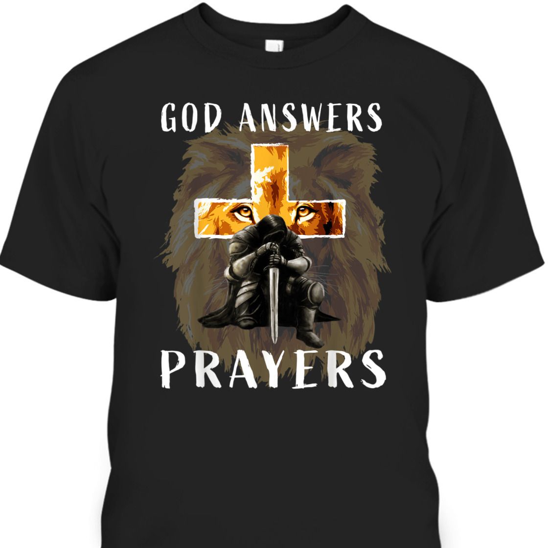 Christian Apparel God Answers Prayers Best Gift For Believers T-Shirt Christian Apparel God Answers Prayers Best Gift For Believers T-Shirt