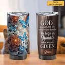 Personalized Christian Tumbler God Doesn't Give Us What We Can Handle He Helps Us Personalized Christian Tumbler God Doesn't Give Us What We Can Handle He Helps Us