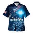 Jesus Christ Lion Eagle One Nation Under God American Christian 4th Of July Hawaiian Shirt Jesus Christ Lion Eagle One Nation Under God American Christian 4th Of July Hawaiian Shirt