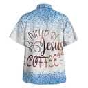 Fueled By Jesus And Coffee Christian Hawaiian Shirt For Jesus Lover Fueled By Jesus And Coffee Christian Hawaiian Shirt For Jesus Lover