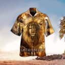 Bible Verse Faith Over Fear Lion Jesus Faith Hawaiian Shirt For Friend