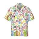 Rabbits And Easter Eggs Seamless Pattern Christian Easter Day Hawaiian Shirt Rabbits And Easter Eggs Seamless Pattern Christian Easter Day Hawaiian Shirt