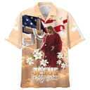 Cross With Lilies Jesus Is My Savior Best Christian Hawaiian Shirt