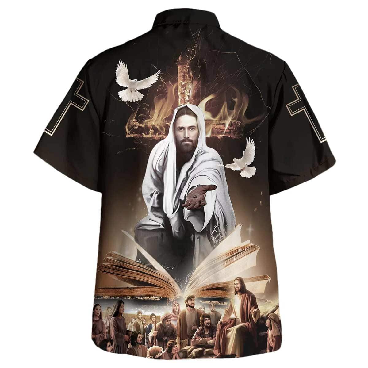 The Lion Of Judah Jesus Reaching Out His Hand Christian Religious Hawaiian Shirt The Lion Of Judah Jesus Reaching Out His Hand Christian Religious Hawaiian Shirt