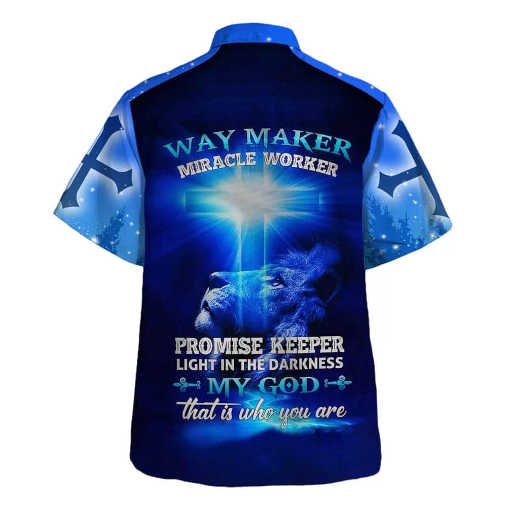 Way Maker Miracle Worked Promise Keeper Bible Verse Christian Religious Hawaiian Shirt Way Maker Miracle Worked Promise Keeper Bible Verse Christian Religious Hawaiian Shirt