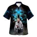 The Cross Give Me Your Hand God Christ Christian Religious Hawaiian Shirt