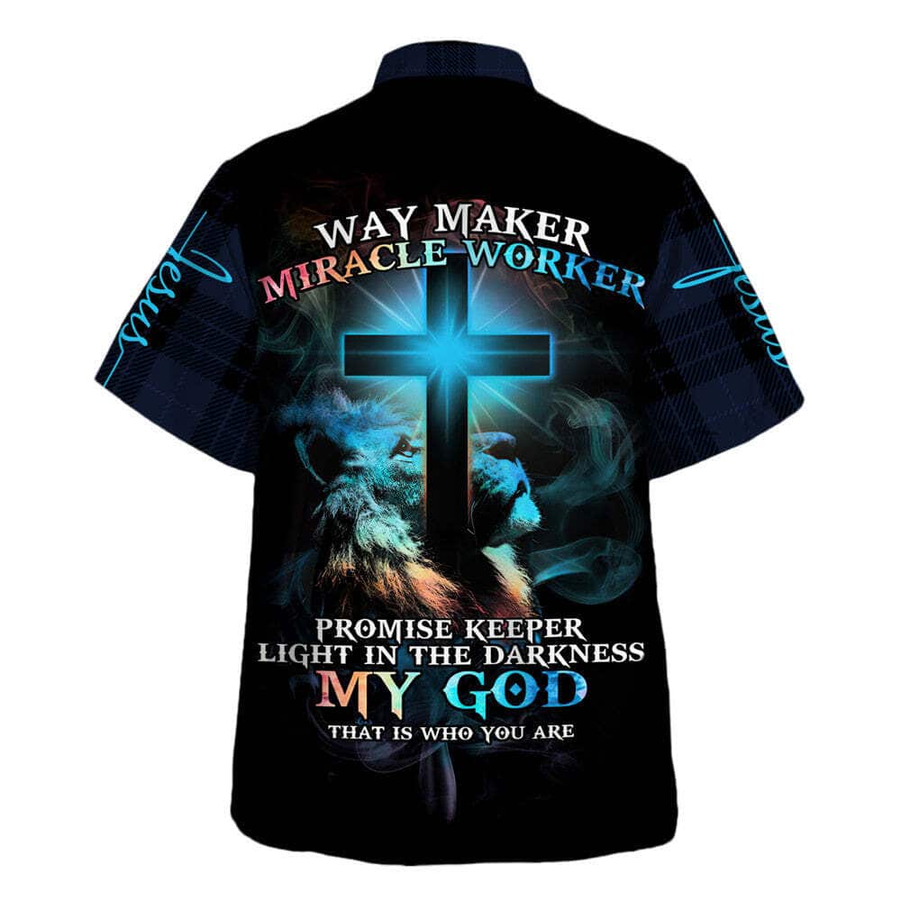 The Cross Give Me Your Hand God Christ Christian Religious Hawaiian Shirt
