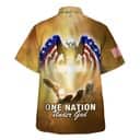 One Nation Under God American Independence Day Christian Religious Hawaiian Shirt One Nation Under God American Independence Day Christian Religious Hawaiian Shirt