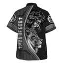 Man Of God Jesus Lion Cross Christian Religious Hawaiian Shirt Man Of God Jesus Lion Cross Christian Religious Hawaiian Shirt