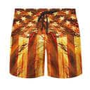 US Flag Jesus Walking In The Forest With The Sheep Christian Religious Hawaiian Shirt