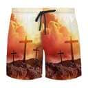 Jesus Saved My Life With The Lamb And Lion Christian Religious Hawaiian Shirt Jesus Saved My Life With The Lamb And Lion Christian Religious Hawaiian Shirt