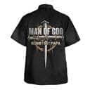 Jesus Man Of God Husband Dad Papa Christian Religious Hawaiian Shirt Father's Day Gift Jesus Man Of God Husband Dad Papa Christian Religious Hawaiian Shirt Father's Day Gift