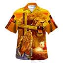 Jesus Lion Jesus Save Christian Religious Hawaiian Shirt For Friend