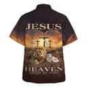 Jesus Because Of Him Heaven Knows My Name Christian Religious Hawaiian Shirt