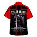 Knight Template Armor Of God I'm On Team Jesus I'm Not Religious Christian Religious Hawaiian Shirt
