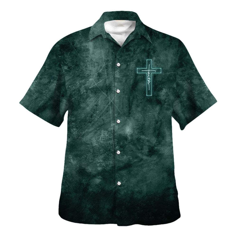 Cross Christian Faith Religious Hawaiian Shirt Gift For Christian Friend