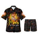Fall For Jesus He Never Leaves Christian Religious Thanksgiving Halloween Hawaiian Shirt