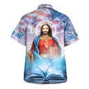 One Nation Under God Jesus Smile Independence Day Christian Summer Hawaiian Shirt