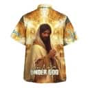 One Nation Under God Jesus Pray Christian Summer Hawaiian Shirt One Nation Under God Jesus Pray Christian Summer Hawaiian Shirt