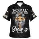 Lion Bible Verse Normal Isn't Coming Back But Jesus Is Cross Christian Christian Summer Hawaiian Shirt Lion Bible Verse Normal Isn't Coming Back But Jesus Is Cross Christian Christian Summer Hawaiian Shirt