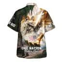 4th Of July American Patriot One Nation Under God Christian Christian Summer Hawaiian Shirt