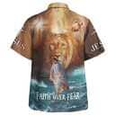 Jesus Walk On Water Faith Over Fear Christian Summer Hawaiian Shirt