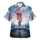 Jesus Walking On The Water Jesus Is My Savior Christian Summer Hawaiian Shirt Jesus Walking On The Water Jesus Is My Savior Christian Summer Hawaiian Shirt
