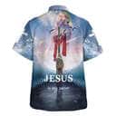 Jesus Walking On The Water Jesus Is My Savior Christian Summer Hawaiian Shirt
