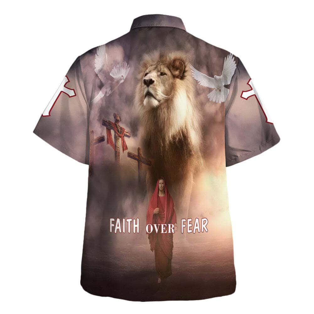 Jesus Walk On The Water Bible Verse Faith Over Fear Christian Summer Hawaiian Shirt Jesus Walk On The Water Bible Verse Faith Over Fear Christian Summer Hawaiian Shirt