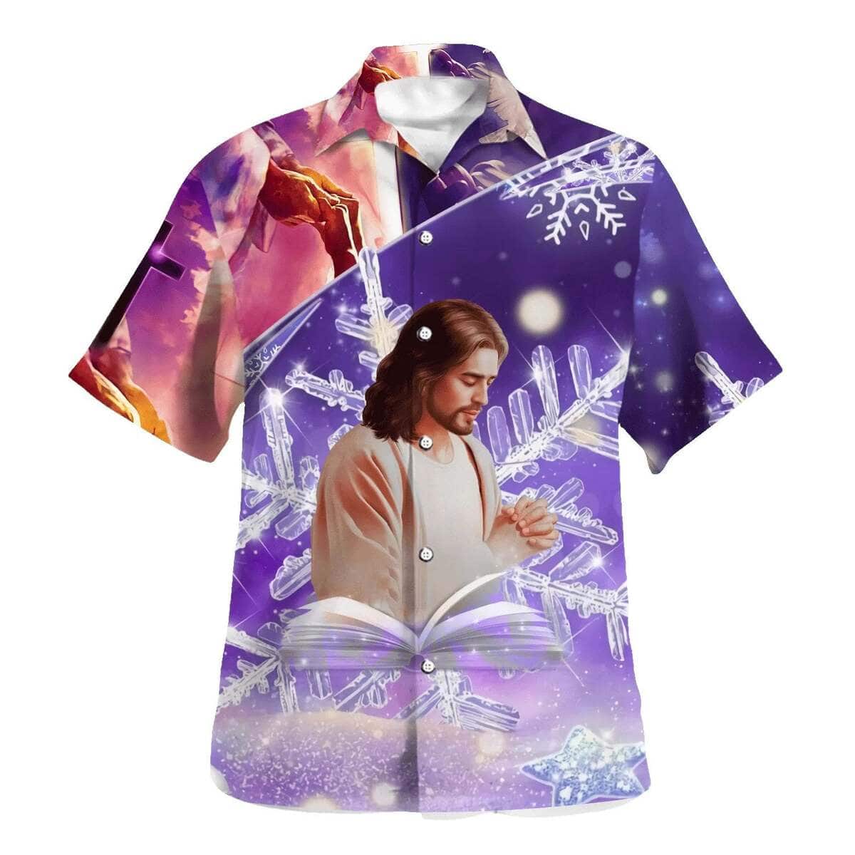 Jesus Praying Christian Summer Hawaiian Shirt Pray Warrior Gift Jesus Praying Christian Summer Hawaiian Shirt Pray Warrior Gift