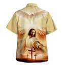 Jesus Christ Reaching Out Hand Christian Summer Hawaiian Shirt