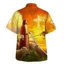 Jesus And The Lamb Christian Summer Hawaiian Shirt