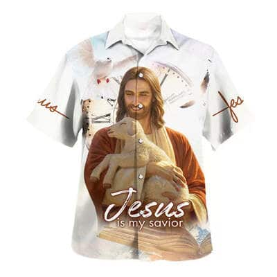Jesus Is My Savior The Lamb Christian Summer Hawaiian Shirt