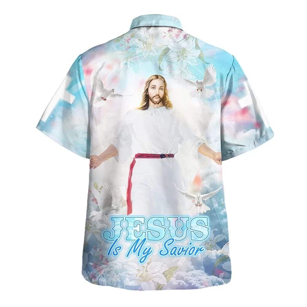 Jesus Is My Savior Christ Open Arms Christian Summer Hawaiian Shirt Jesus Is My Savior Christ Open Arms Christian Summer Hawaiian Shirt