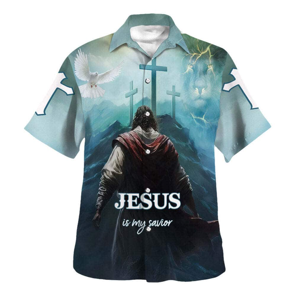 Jesus Is My Savior Have Faith Christian Summer Hawaiian Shirt