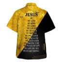 Lion Jesus Is My God Christian Summer Hawaiian Shirt