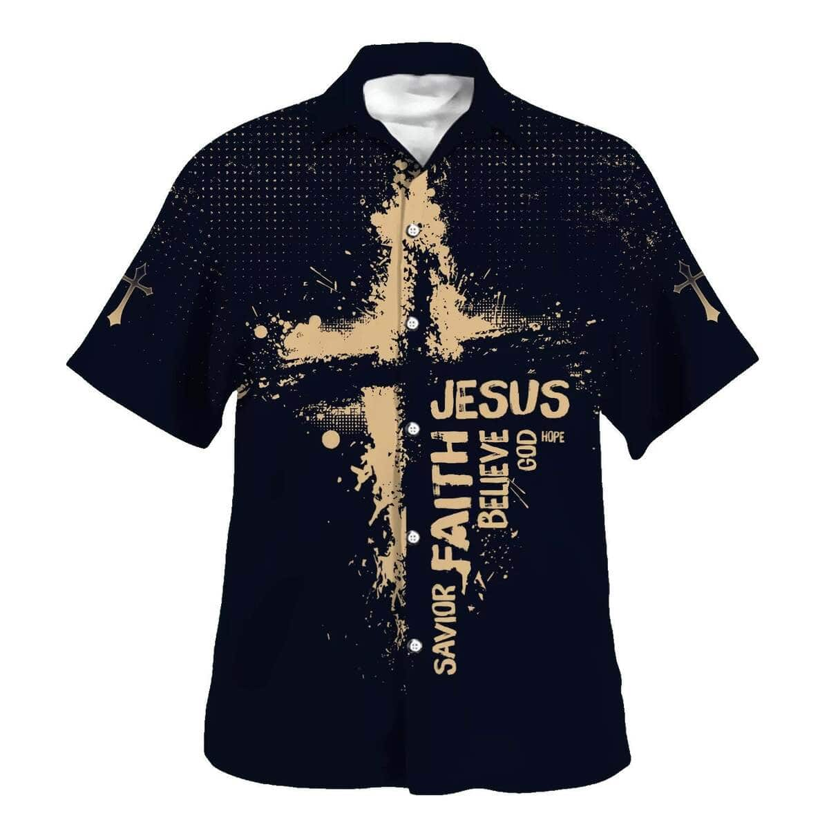 Jesus Faith Savior Believe God Hope Christian Summer Hawaiian Shirt