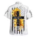 Jesus Faith Sunflower Christian Summer Hawaiian Shirt Jesus Faith Sunflower Christian Summer Hawaiian Shirt