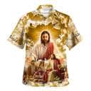 Jesus Christ With His Disciples Christian Summer Hawaiian Shirt Jesus Christ With His Disciples Christian Summer Hawaiian Shirt