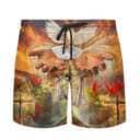 Hand Of God Holy Dove Cross Christian Summer Hawaiian Shirt
