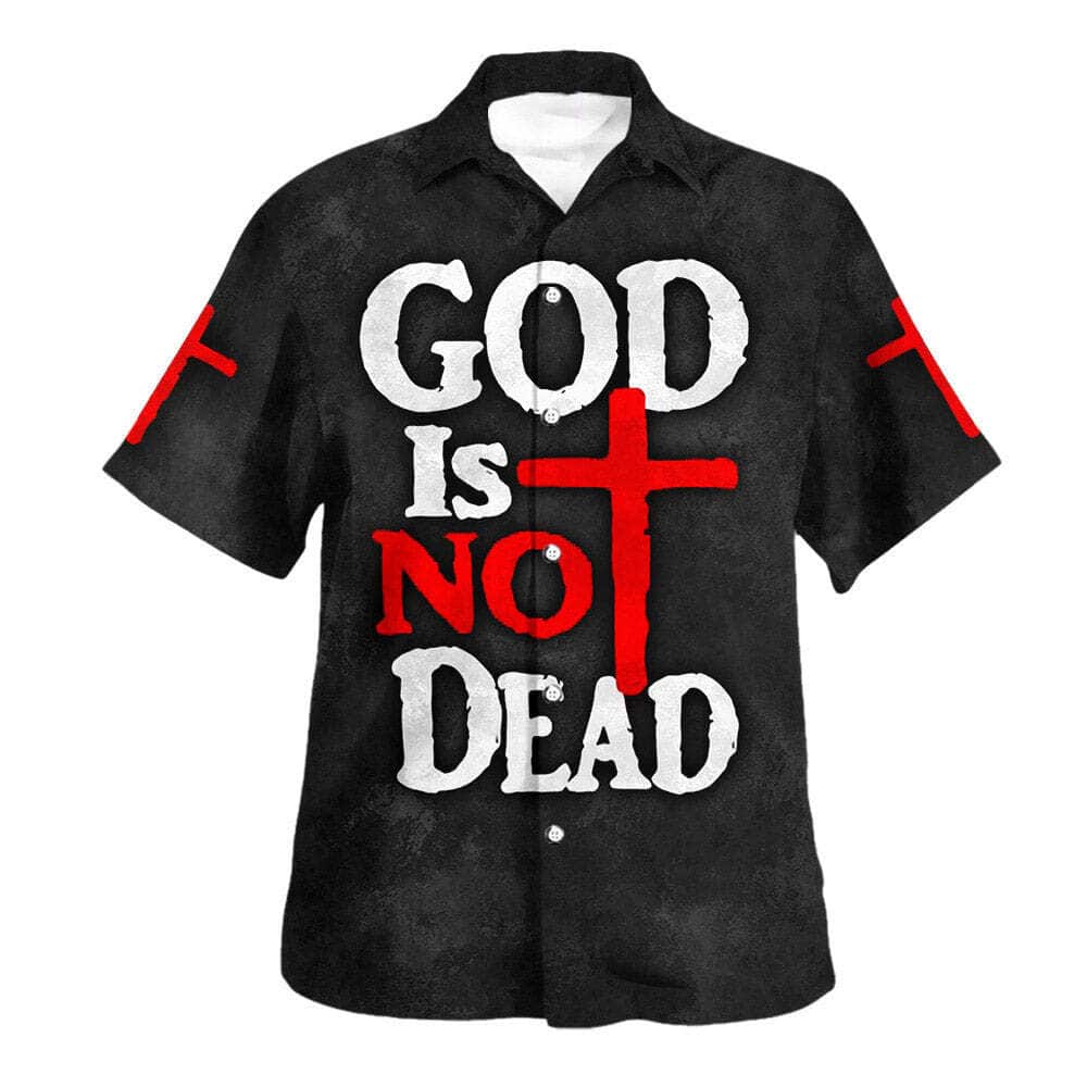 God's Not Dead Christian Summer Hawaiian Shirt God's Not Dead Christian Summer Hawaiian Shirt